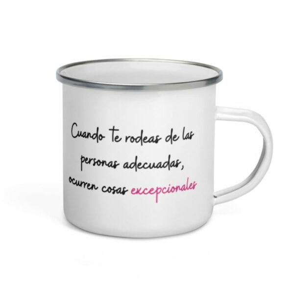 Taza Enamel Congreso Mami Emprende 2