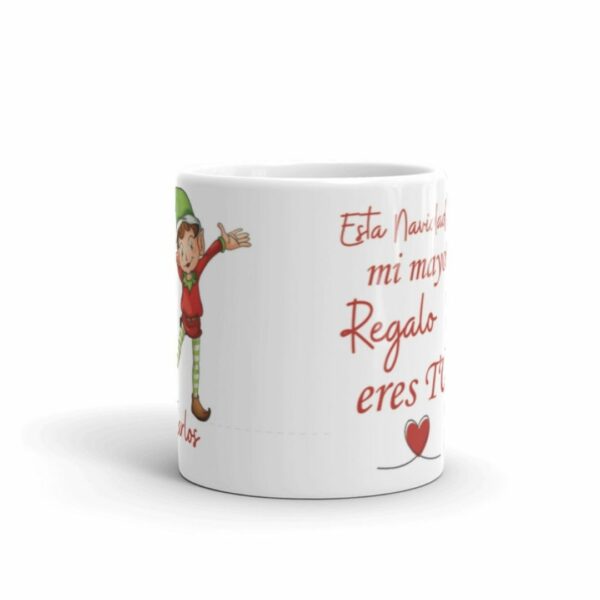 TAZA NAVIDAD ELFO