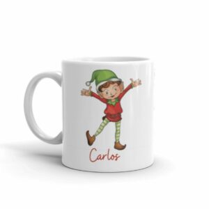 TAZA NAVIDAD ELFO