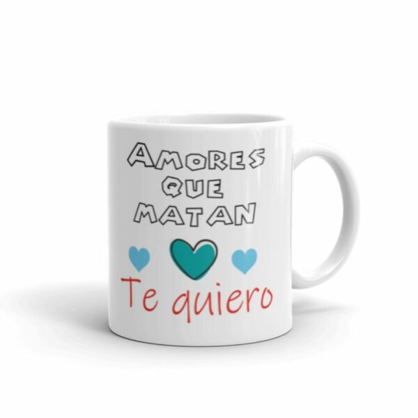 TAZA SAN VALENTIN AMORES QUE MATAN