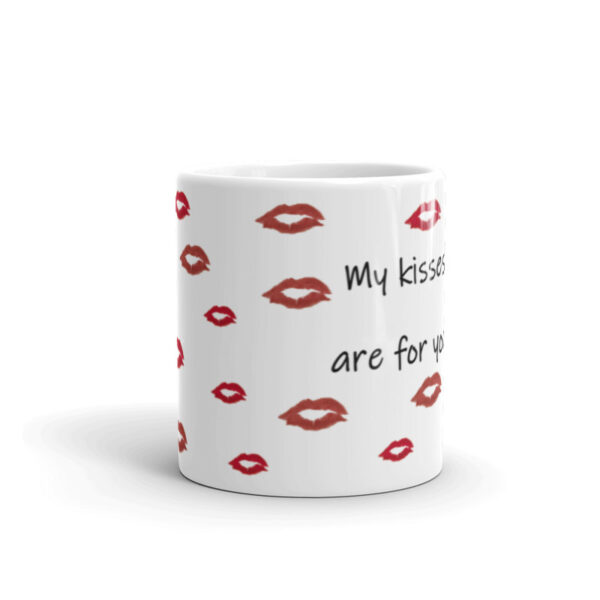 TAZA SAN VALENTIN BESOS PERSONALIZADOS