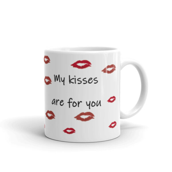 TAZA SAN VALENTIN BESOS PERSONALIZADOS