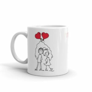 TAZA SAN VALENTIN TE QUIERO IGUAL QUE TODOS LOS DIAS PORQUE MÁS ES IMPOSIBLE