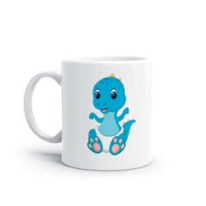 TAZA BAUTIZO DINOSAURIO NIÑO