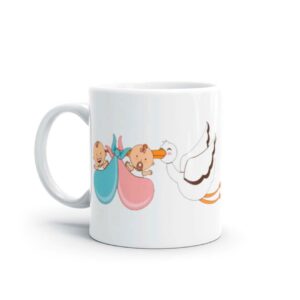 TAZA BAUTIZO GEMELOS