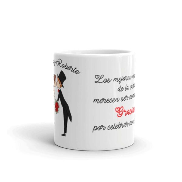 TAZA BODA BESO