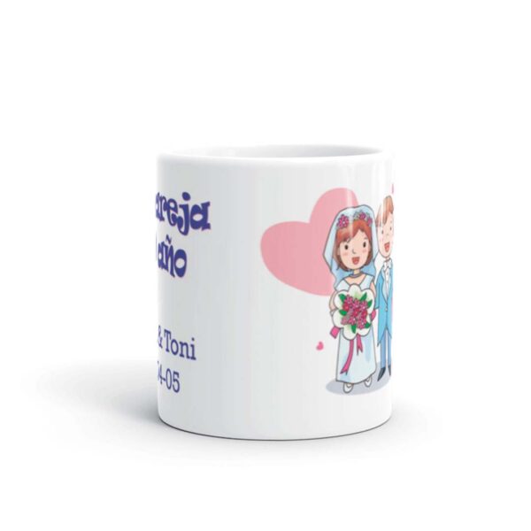 TAZA BODA LA PAREJA DEL AÑO