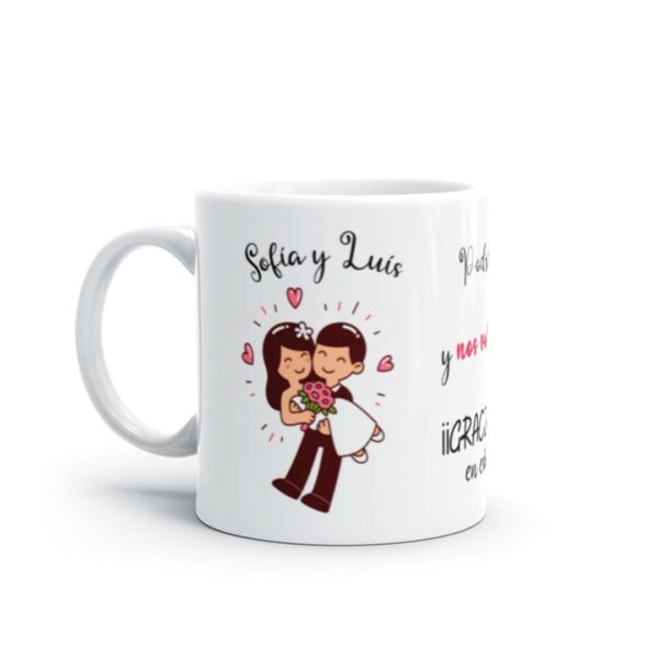 TAZA BODA NOS VOLVERÍAMOS A ELEGIR