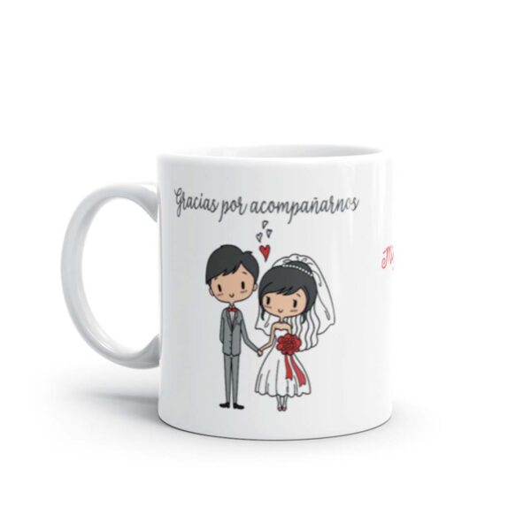 TAZA BODA NOVIOS VITAGE