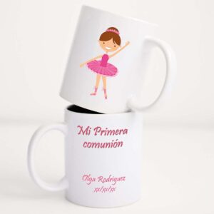 TAZA COMUNIÓN BAILARINA 3